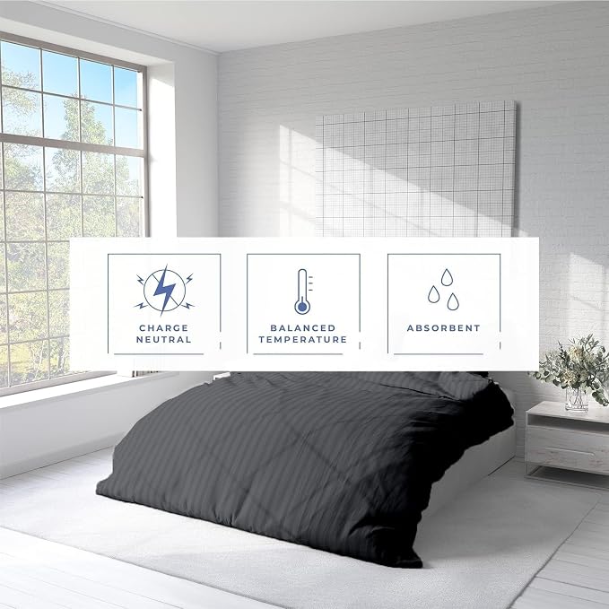 Kotton Culture 1 Pc Queen Size Duvet Cover Only -100% Egyptian Cotton 600 TC - Image 6