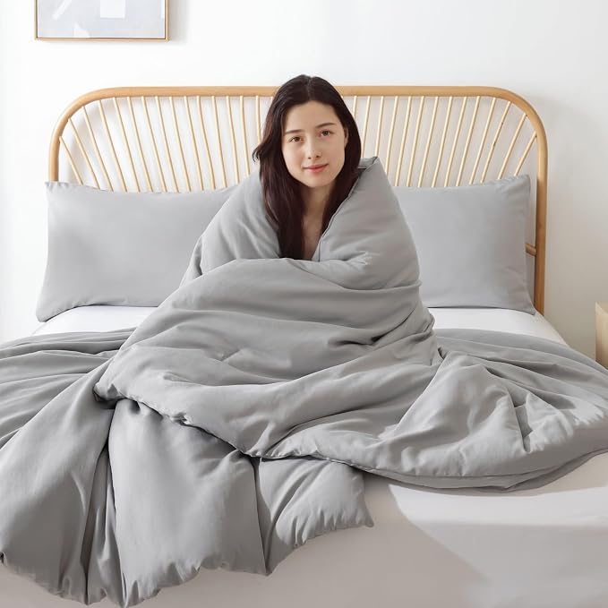 ROSGONIA Oversized King Comforter 128x120 - Image 2