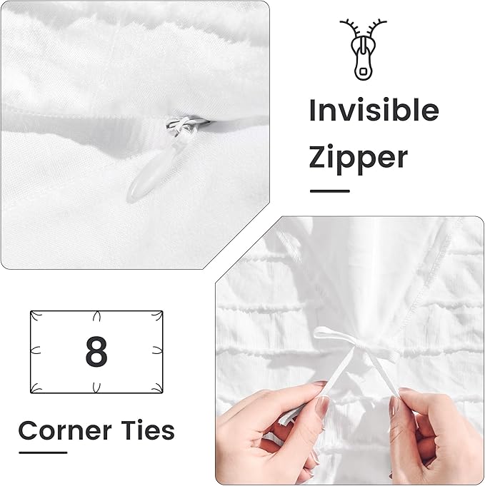 NEXHOME PRO Duvet Cover King Size, Soft and Lightweight Microfiber Comforter - Image 4