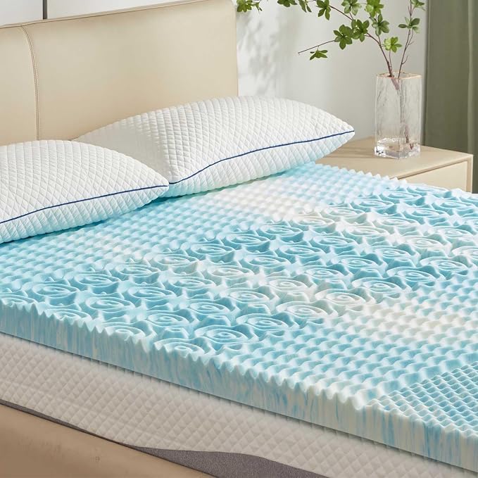 SINWEEK 1.5 Inch Memory Foam Mattress Topper Twin XL, Twin Extra Long Mattress by SINWEEK