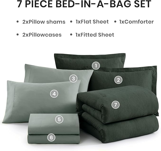Monbix Oversized King Comforter Set - Image 7