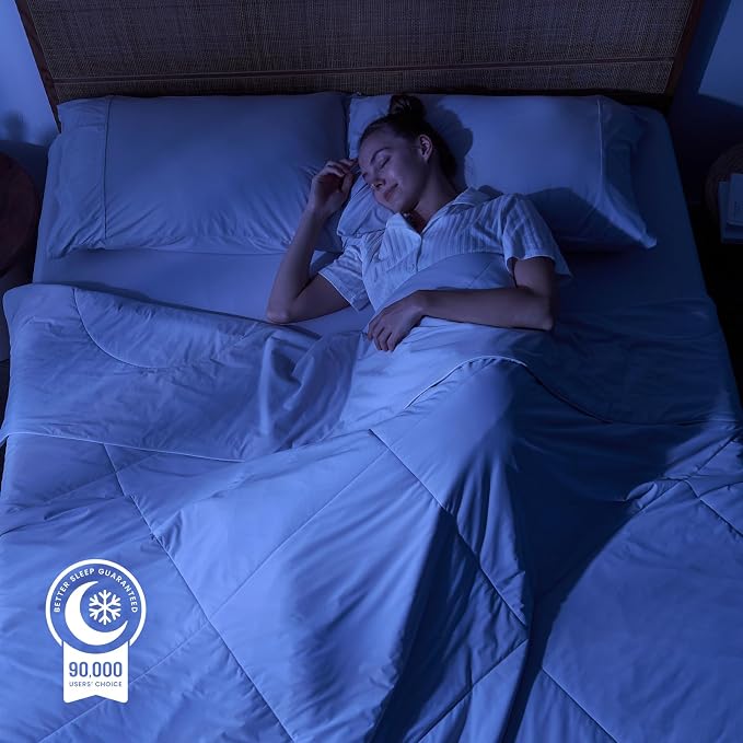 Cozy Bliss Cooling Comforter King Size, Cooling Blankets - Image 3