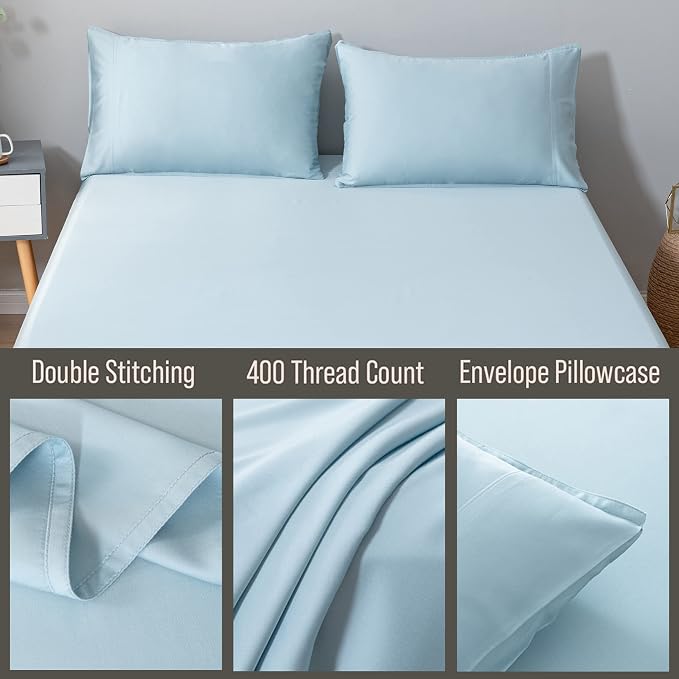 Bella Coterie | Luxury Bamboo Viscose King Size Pillowcase Set | 100% - Image 3