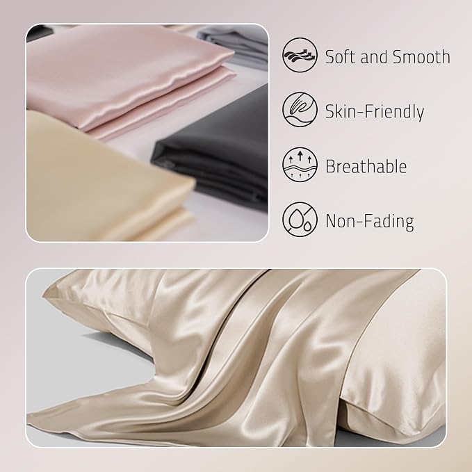 Gabire Mulberry Silk Pillow Case - Image 2