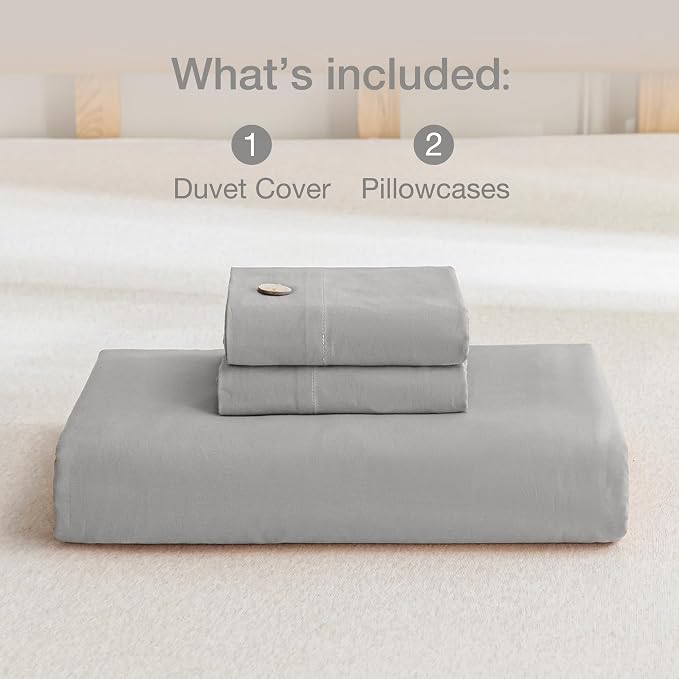 JELLYMONI Cotton Duvet Cover Cal King Size - Image 8