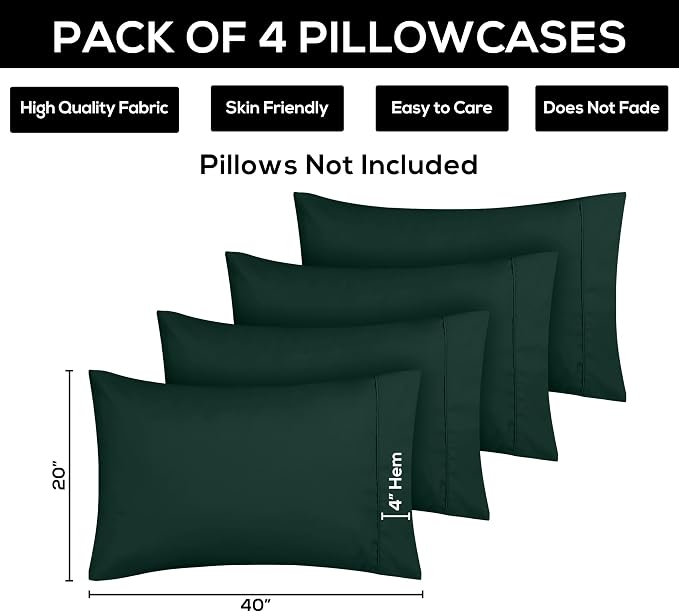 Utopia Bedding Standard Pillow Cases - Image 3