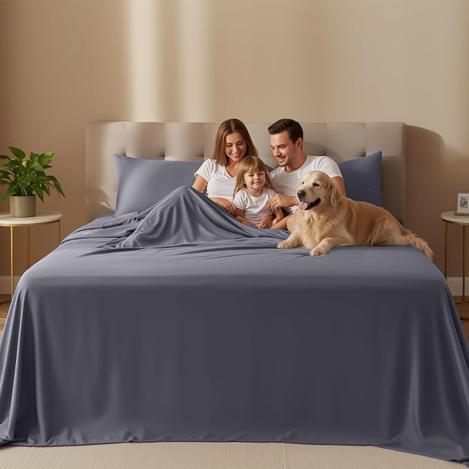 Utopia Bedding Queen Size Sheet Set – 4 Piece Bed Sheets, Soft and Breathable - Image 2