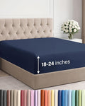 Extra Deep Cal King Fitted Sheet by CGKUnlimited