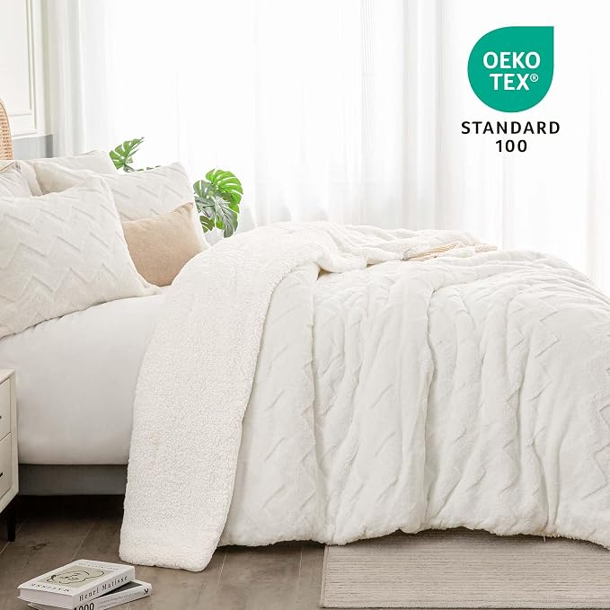 BEDELITE Fluffy Queen Comforter Set - Image 4