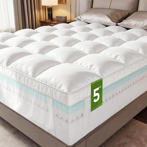 5 Inch Full Size Mattress Topper, Memory Foam Mattress Toppers -2.5" Cooling by Simpledad
