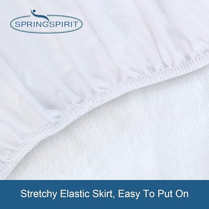 Full Size Mattress Protector Waterproof Mattress Topper Pad Cover Fitted Bed - Image 7