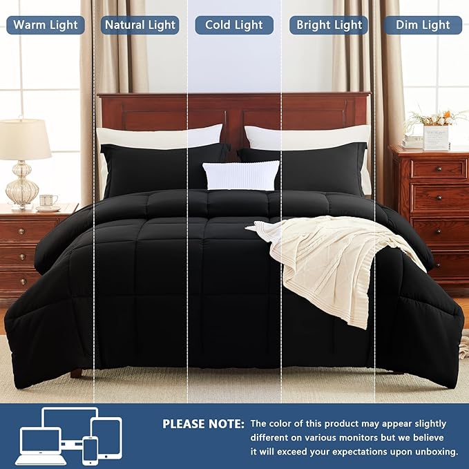 CozyLux King Size Comforter Set - Image 5