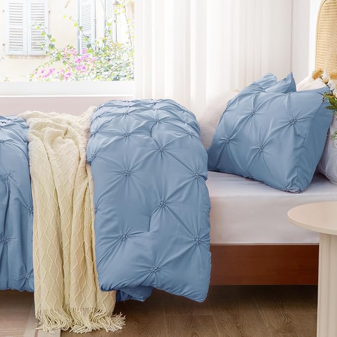 BEDELITE Cornflower Blue Queen Comforter Set - Image 3