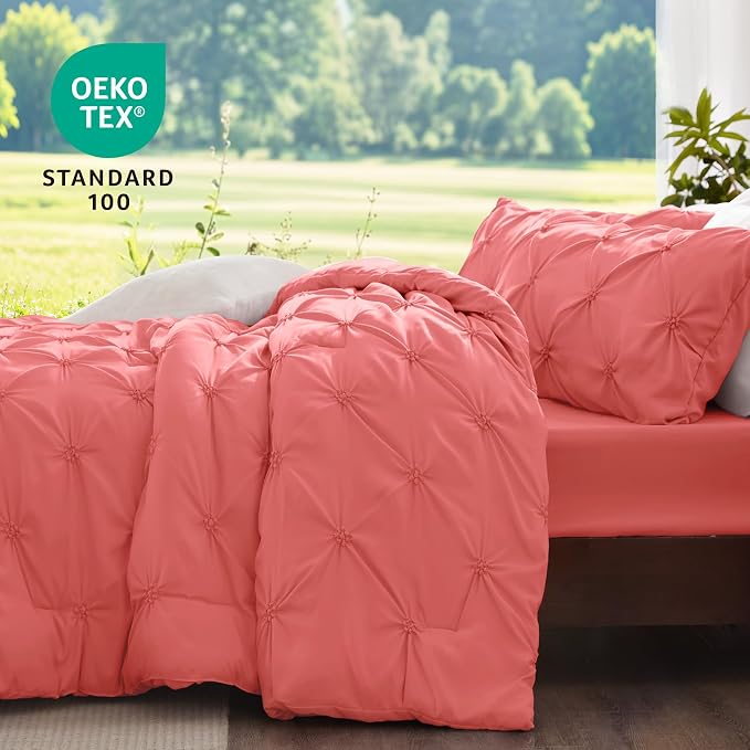 BEDELITE Coral Twin Comforter Set - Image 3