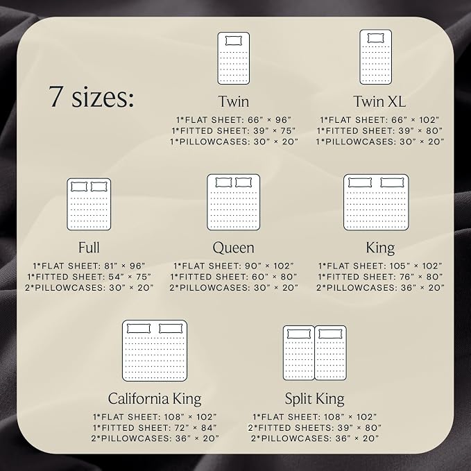 LuxClub 4 PC California King Sheet Set, Breathable Luxury Bed Sheets, Deep - Image 4