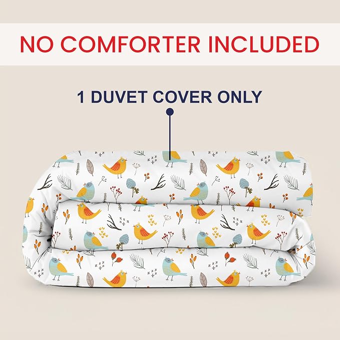 Kotton Culture 120"x98" 1 Pc Oversized King Duvet Cover Only 100% Egyptian - Image 2