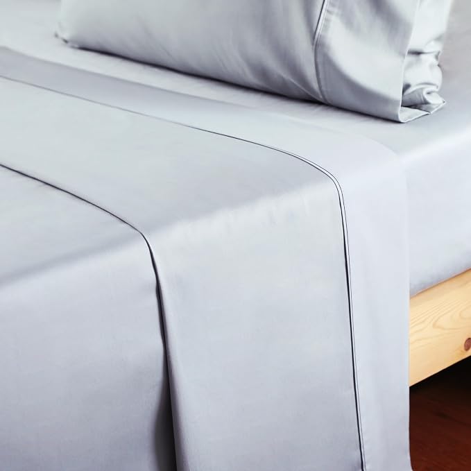 Cotton Queen Sheet Only, 600 Thread Count 100% Egyptian Cotton Top Sheet 1Pcs - Image 8