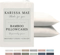 Karissa Mae Cooling Bamboo Viscose King Size Pillowcase Set | 100% FSC by KARISSAMAE