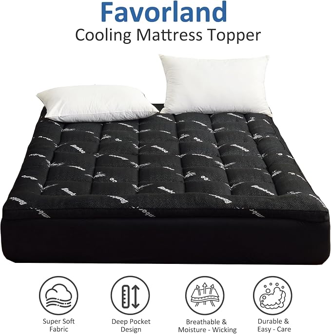 Favorland Mattress Topper King Size - Image 2