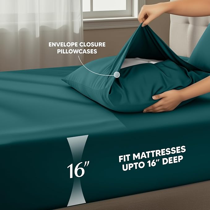 Utopia Bedding Twin Sheet Set – 3 Piece Bed Sheets - Image 4