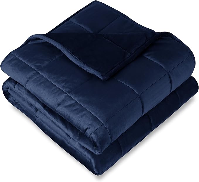 Bare Home Weighted Blanket Twin or Full Size 12lb by BareHome