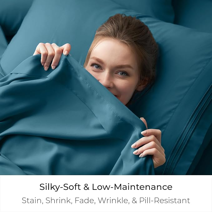 Mellanni California King Size Flat Sheet - Image 5