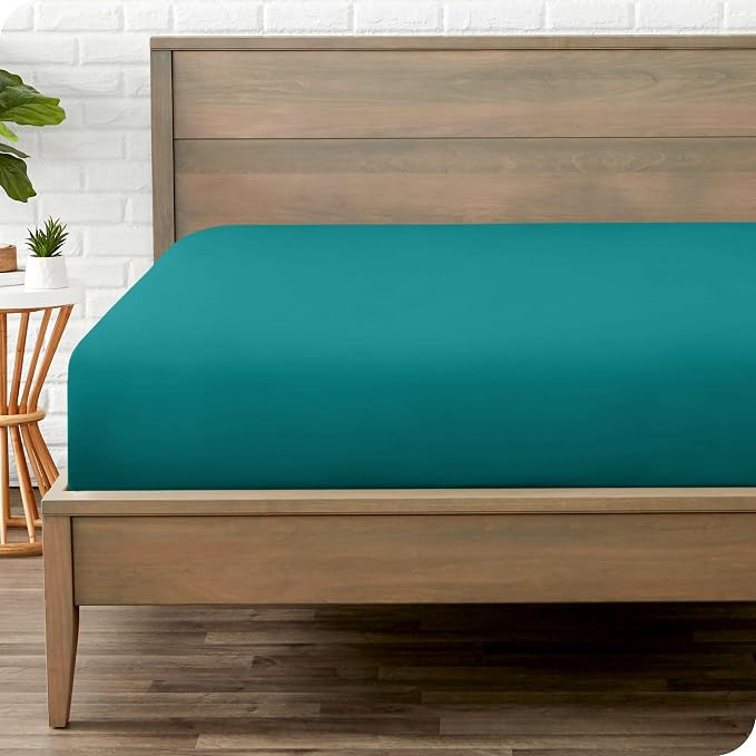 Bare Home Fitted Bottom Sheet Queen Size by BareHome