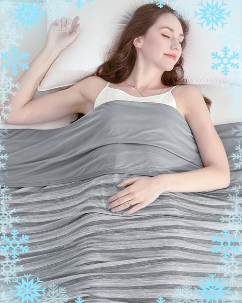Ailemei Direct Cooling Blanket for Hot Sleepers, Double Sided Cold Effect by AilemeiDirect
