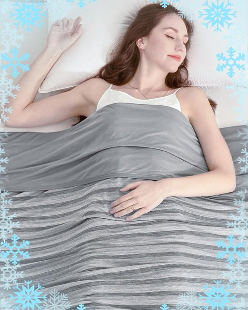 Ailemei Direct Cooling Blanket for Hot Sleepers, Double Sided Cold Effect by AilemeiDirect