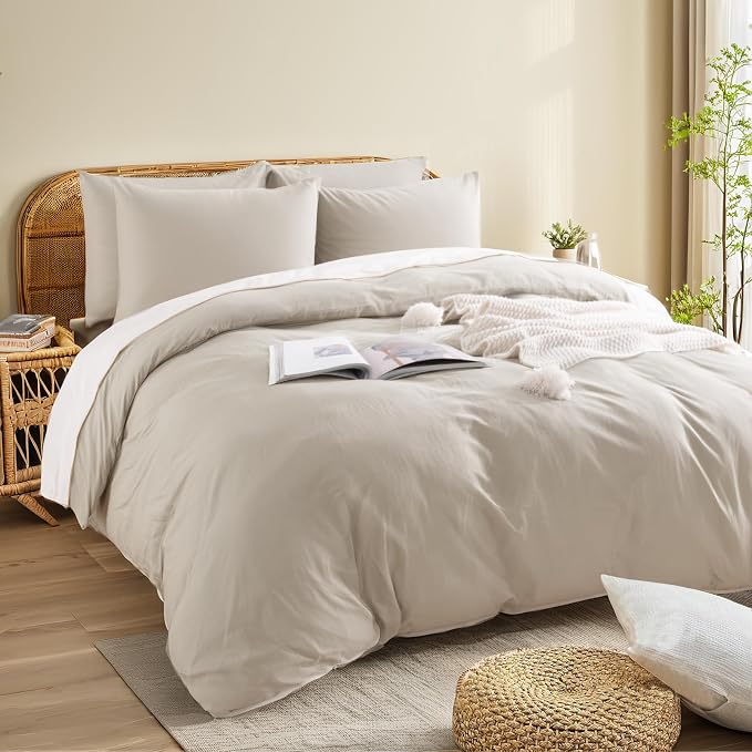 NEXHOME PRO Twin Duvet Cover Set – 100% Certified Organic Cotton - Image 4