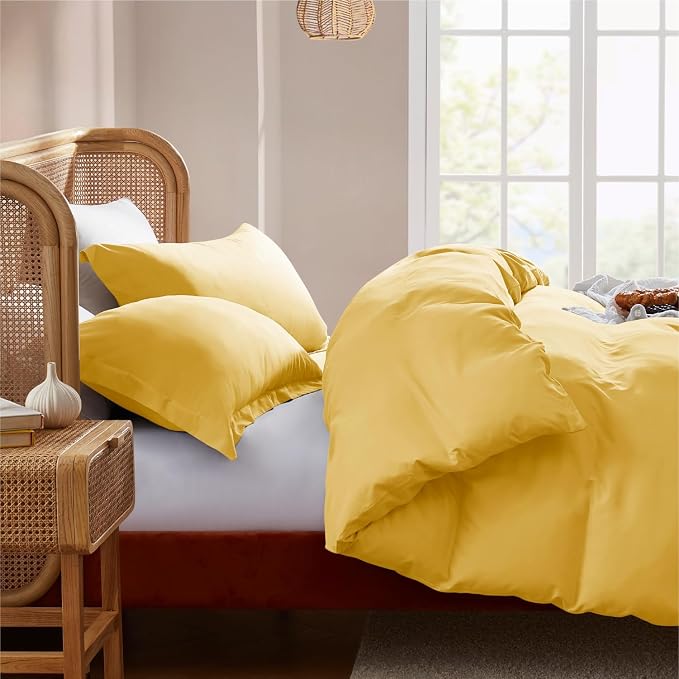 Nestl Yellow Duvet Cover King Size - Image 7