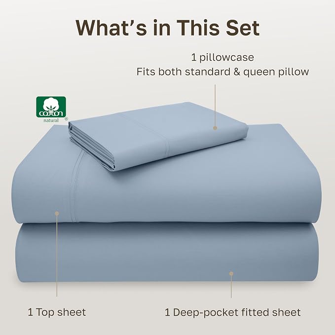 California Design Den Twin Sheet Set - Image 4