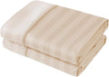 Flat Sheet Only 2 Pack, King Size 400 Thread Count 100% Egyptian Cotton Flat by ShunjieHome