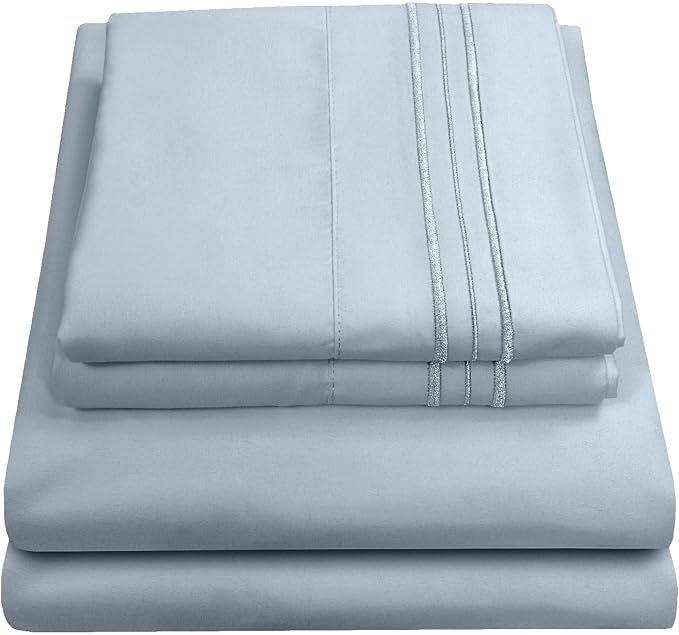 Twin Sheets - Breathable Luxury Sheets - 1800 Supreme Collection Extra Soft by SweetHomeCollection