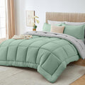 Sasttie Twin XL Comforter Set, 5 Pieces Reversible Twin XL Bed in a Bag by SASTTIE