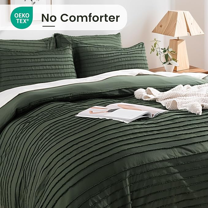 NEXHOME PRO Duvet Cover, 3 Pieces Boho Tufted Duvet Cover Set, Soft and - Image 3