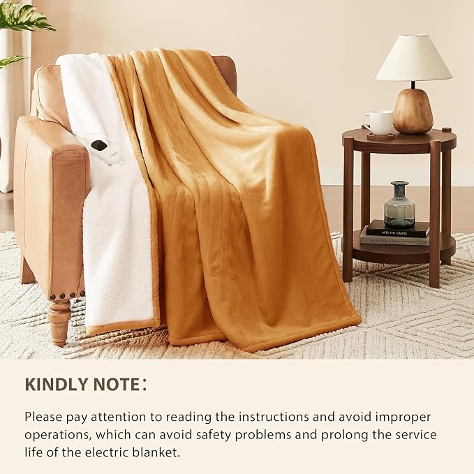 Homemate Electric Heated Blanket King Size - Image 6