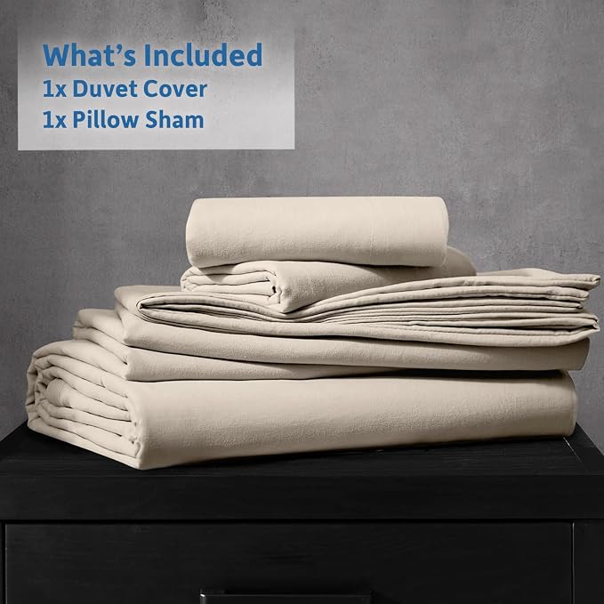 Nestl Linen California King Duvet Cover Sets - Image 9