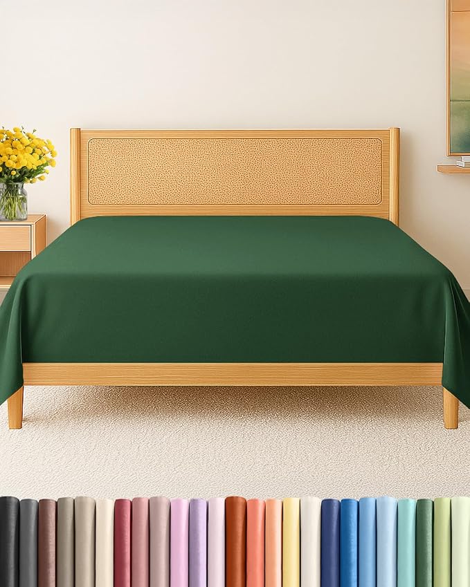 Queen Size Flat Sheet by CGKUnlimited