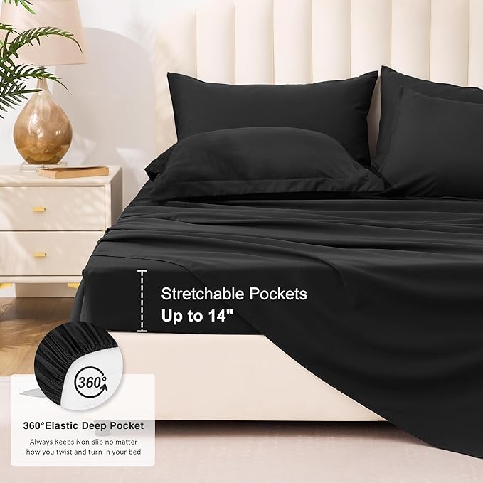 Love's cabin California King Comforter Set Ash Black, 7 Pieces California King - Image 6