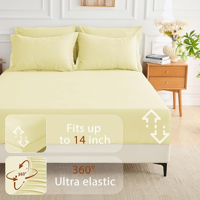 MUXHOMO 7 Pieces Full Comforter Set, Soft Bed in a Bag Full Size, All Season - Image 7