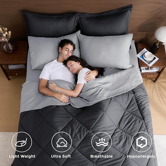 HEVUMYI Queen Comforter Set - Image 2