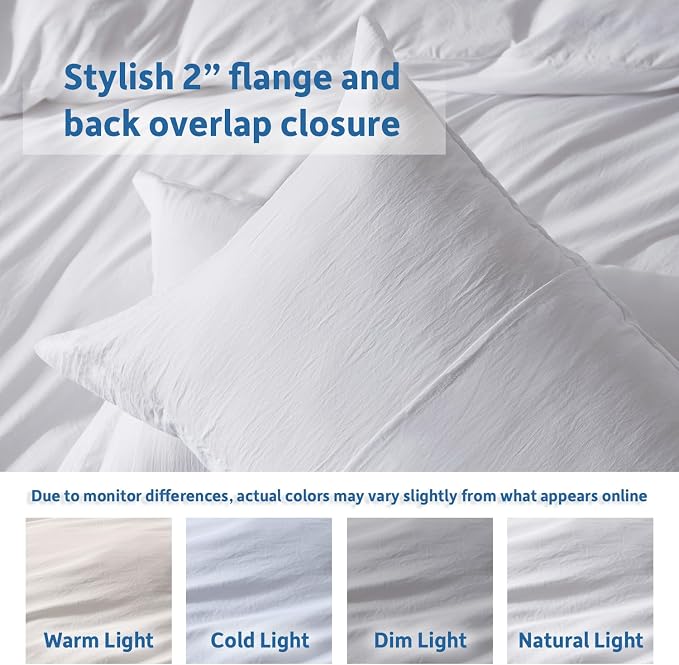 Nestl White California King Duvet Cover Sets - Image 8