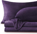 BEDELITE Flannel Sheets Queen Size Purple by BEDELITE