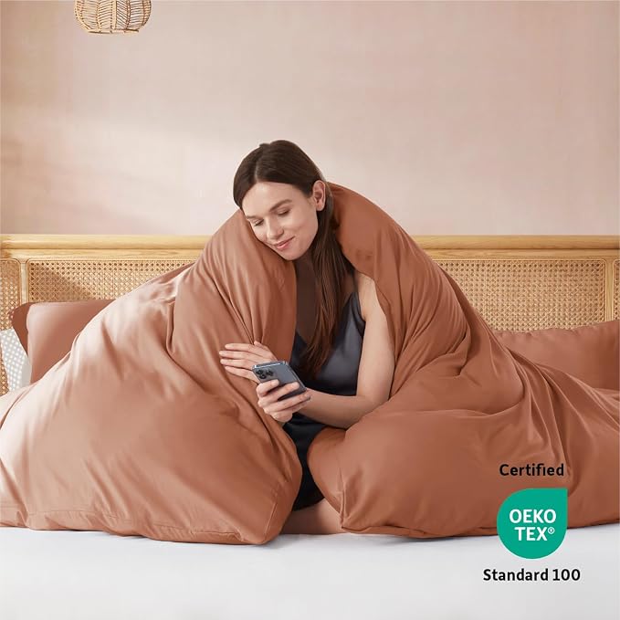 Nestl Rust Duvet Cover Full Size - Image 3