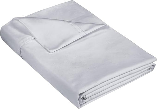 400 Thread Count 100% American Grown Cotton Flat Sheet by ROYALELINENS