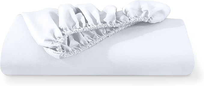 Bare Home Fitted Bottom Sheet Queen Size - Image 7