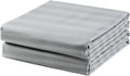 2-Pack Cotton Full Flat Sheet Only, 600 Thread Count 100% Egyptian Cotton Top by ZaizaiHome