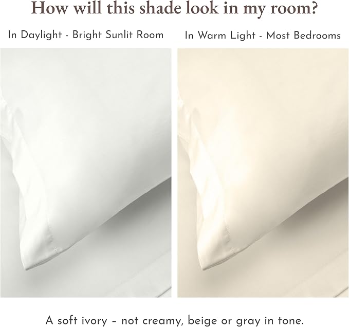 California Design Den 100% Cotton Twin XL Fitted Sheet Only - Image 5