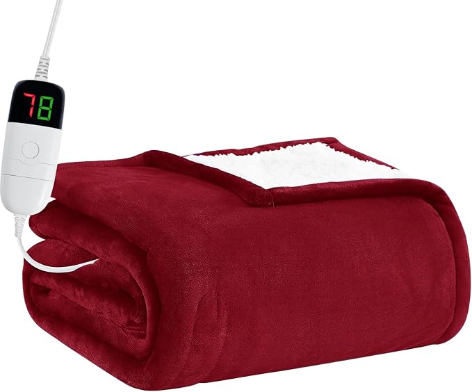 BOMOVA Heated Electric Blanket Twin by BOMOVA